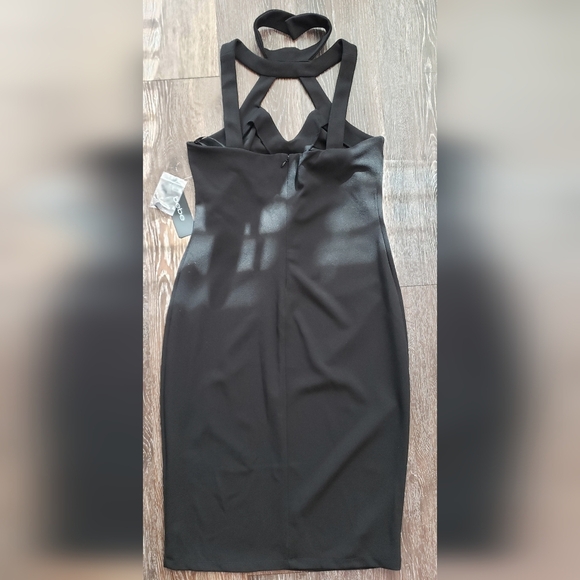 BEBE black dress size M new with tag - Picture 6 of 7